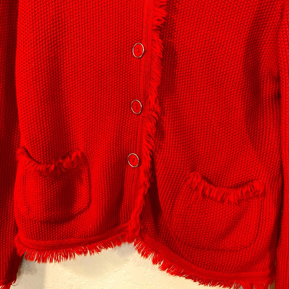 Collard Button Down Cardigan - image 4